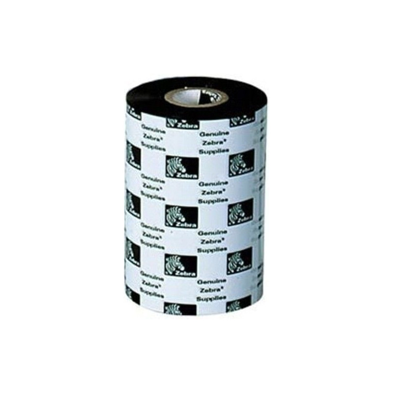 Zebra 5319 wax thermal ribbon 110mm x 450m nastro per stampante