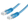 value utp patch cord, cat.6, blue 1.5 m blu cavo di rete
