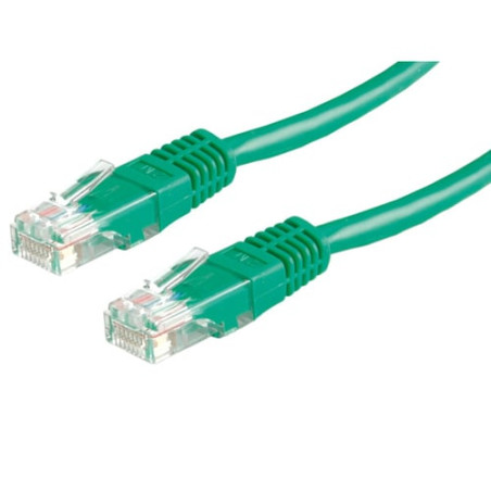 Rotronic 21.99.1523 0.5m cat6 u/ftp (stp) verde cavo di rete