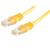 Value utp patch cord, cat.6, yellow 1.5 m giallo, giallo cavo di