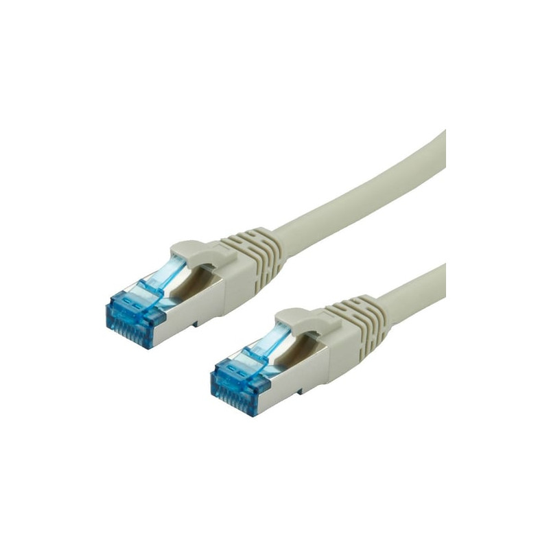 Value cat6a 1.5m 1.5m cat6a s/ftp (s-stp) grigio cavo di rete