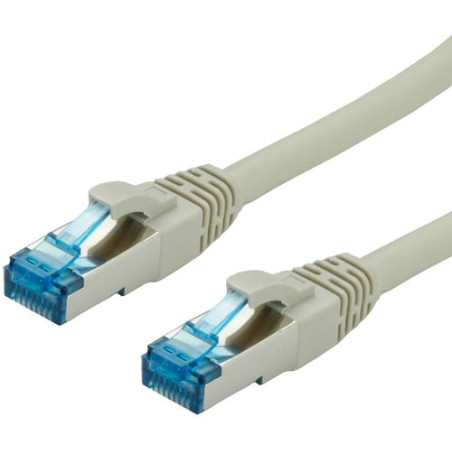 Value cat6a 1.5m 1.5m cat6a s/ftp (s-stp) grigio cavo di rete