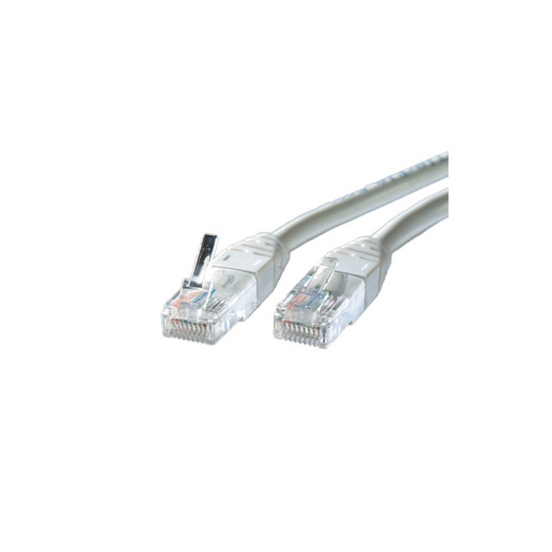 Connection n&c rj45, 2 m 2m cat6 u/utp (utp) beige cavo di rete