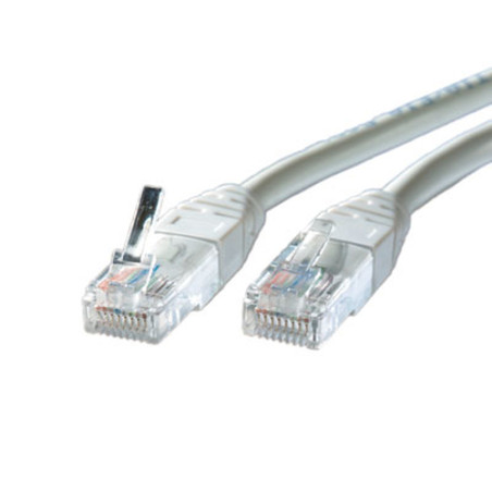 Connection n&c rj45, 2 m 2m cat6 u/utp (utp) beige cavo di rete