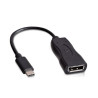 V7 usb-c(m) a displayport(f) adattore nero