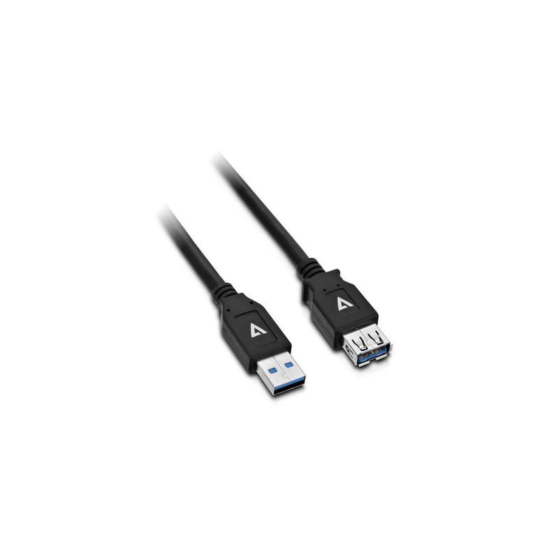 V7 usb3.0a extension cable 2m nero