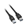 V7 usb3.0a extension cable 2m nero