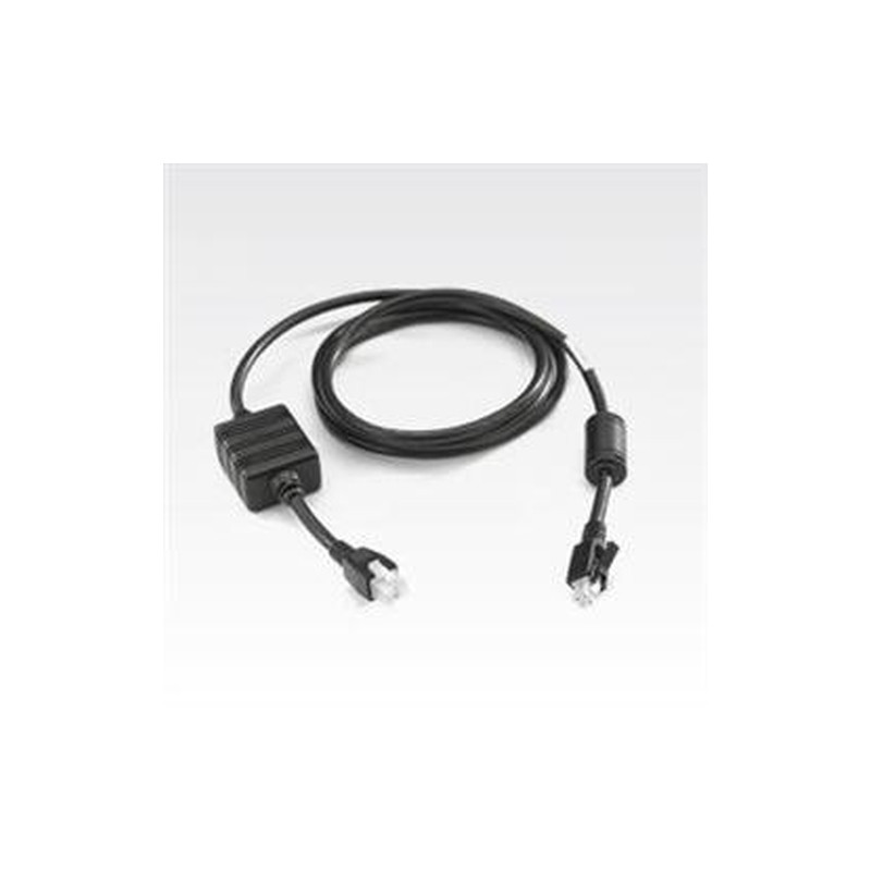 Zebra dc line cord nero cavo di alimentazione