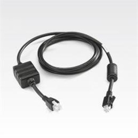 Zebra dc line cord nero cavo di alimentazione