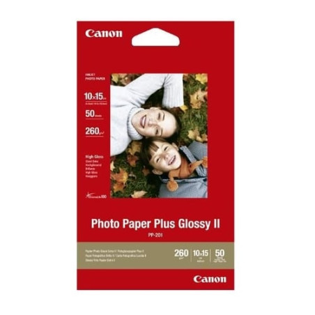 Carta fotografica canon pp201 photo paper 10x15 - 50 fogli [2311b003]