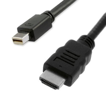 Value mini displayport cable, mini dp-hdtv, m/m 1 m