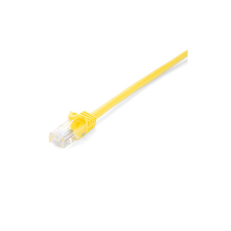 V7 cavo di rete cat6 stp 01m giallo