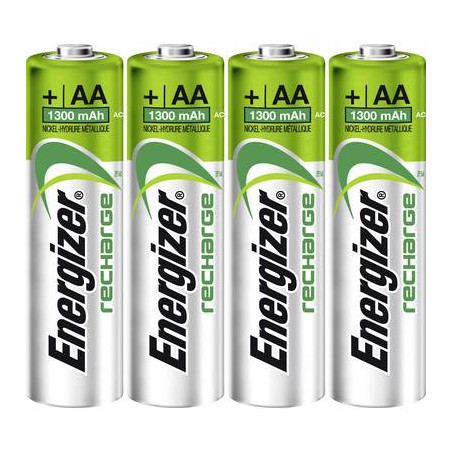 Batteria ricaricabile stilo (aa) nimh energizer universal hr06 1300