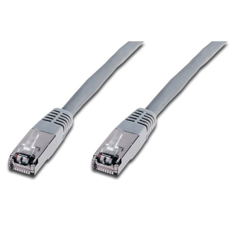 Cavo di rete patch assmann rj45 cat. 6 1,0m grigio [21.99.0701]