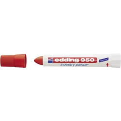 Marcatore a vernice edding industry painter e-950 rosso [4-950002]