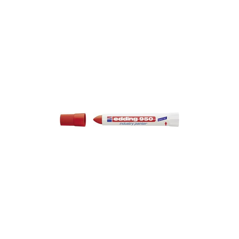 Marcatore a vernice edding industry painter e-950 rosso [4-950002]