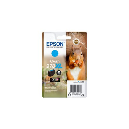 Epson singlepack cyan 378xl claria photo hd ink 9.3ml ciano 830pagine