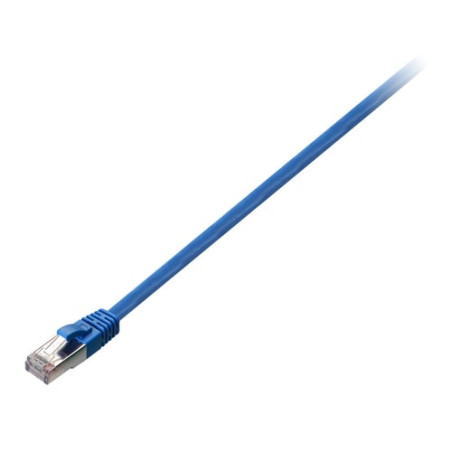 V7 cavo di rete schermato cat6 stp 02m blu