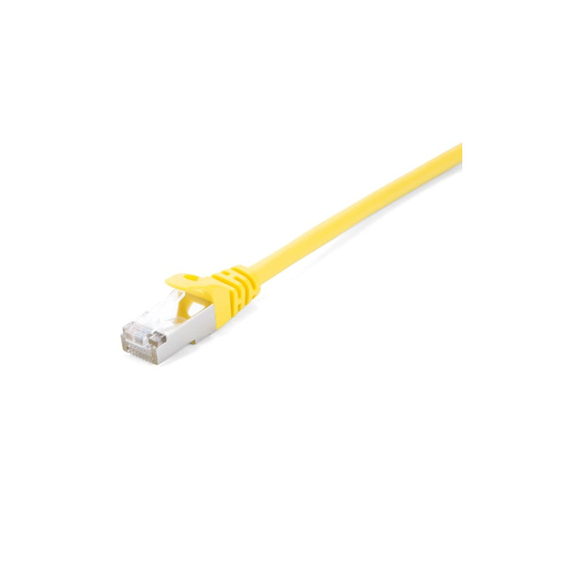 V7 cavo di rete schermato cat6 stp 03m giallo