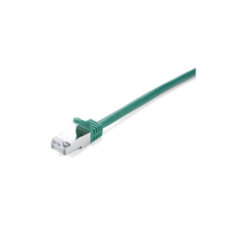 V7 cavo di rete schermato cat6 stp 03m verde