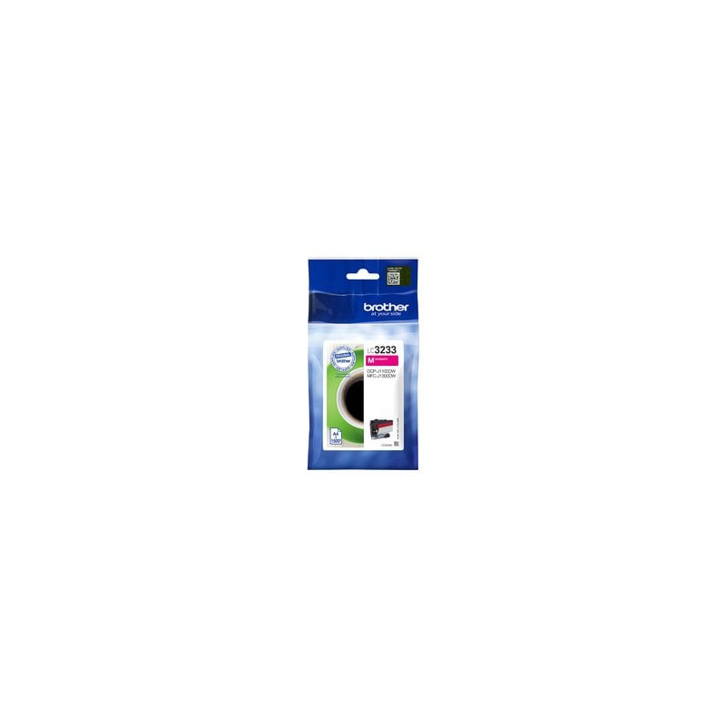 Cartuccia brother lc3233m 1500-pagine magenta [lc3233m]
