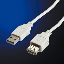 Cavo roline/value usb 2.0 mini 1,8mt wht
