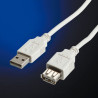 Cavo roline/value usb 2.0 mini 1,8mt wht