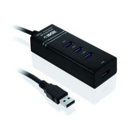 Hub usb ibox iuh3fb 5000mbit/s nero