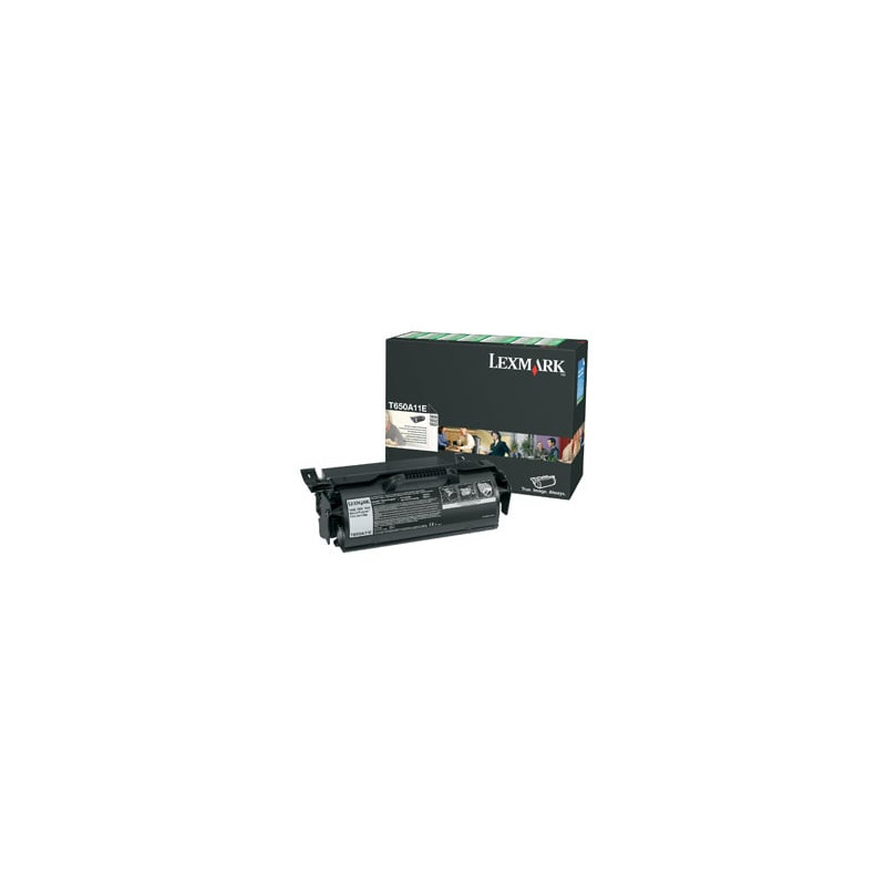 Toner lexmark nero t650 t652 t654 [t650a11e]