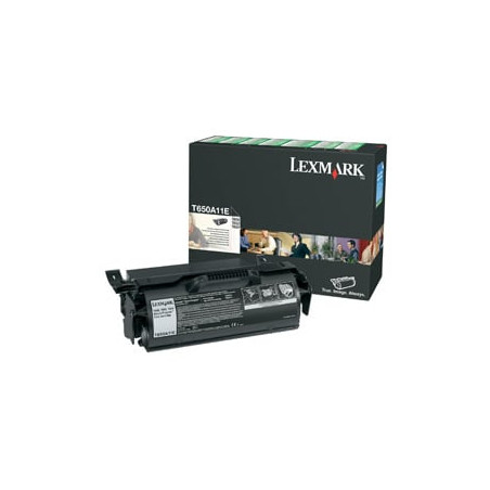 Toner lexmark nero t650 t652 t654 [t650a11e]