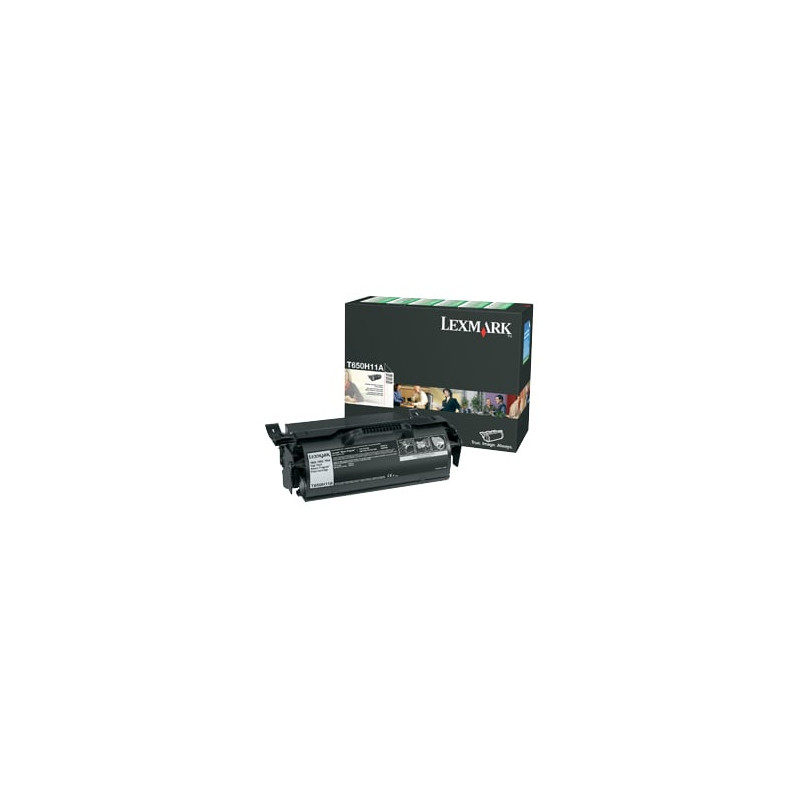 Toner lexmark nero t650 t652 t654 [t650h11e]