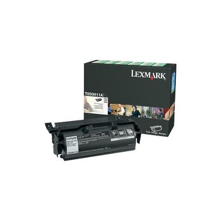 Toner lexmark nero t650 t652 t654 [t650h11e]