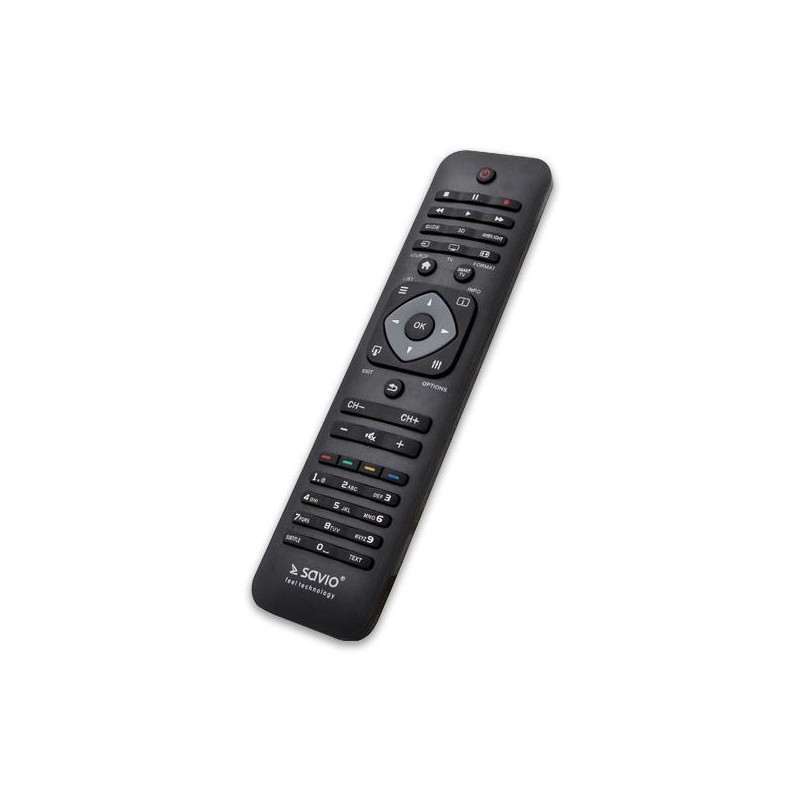 Telecomando universale savio rc-10 per tv philips nero [rc-10]