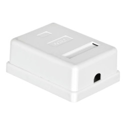 Presa a muro alantec rj45 cat.5e utp bianco [gn001]