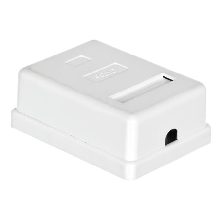 Presa a muro alantec rj45 cat.5e utp bianco [gn001]