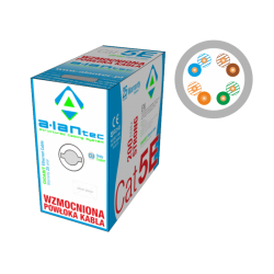 Cavo di rete in matassa alantec utp cat.5e pvc 305m [kiu5str305]