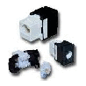 Modulo keystone a-lan rj-45 utp cat.5e bianco [mb001]
