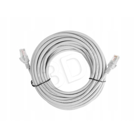 Cavo di rete patch lanberg rj45 utp 15m grigio [pcu5-10cc-1500-s]