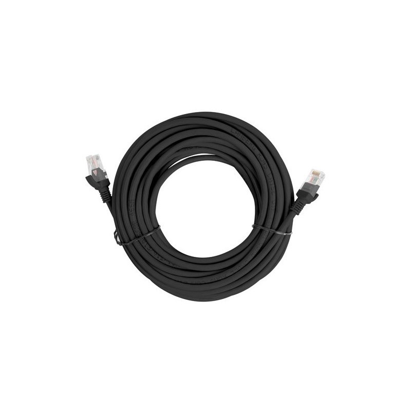 Cavo di rete patch lanberg rj45 utp 5m nero [pcu6-10cc-0500-bk]