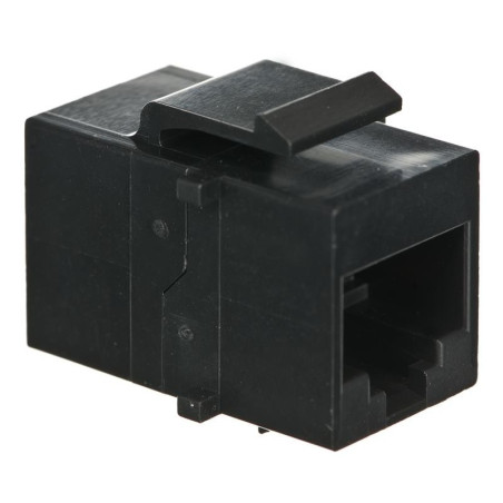 Connettore rj45-rj45 alantec nero [wtm10]