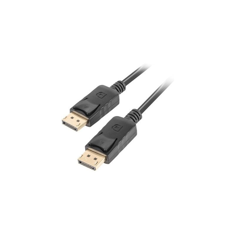 Cavo lanberg displayport/displayport 3m nero [ca-dpdp-10cc-0030-bk]