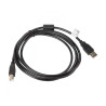 Cavo lanberg usb2.0 m/usb b 2.0 m 3m nero [ca-usba-11cc-0030-bk]