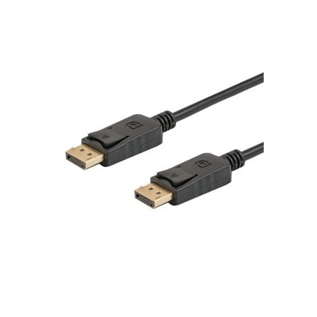Cavo savio cl92 (displayport m - d-sub (vga) m 1.8m nero)