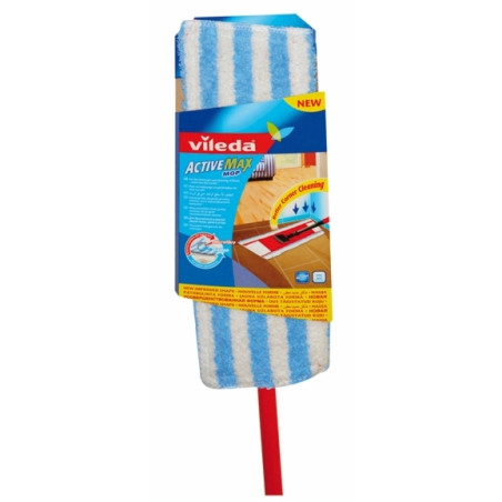 Scopa vileda active max 159x5x18cm rosso [140999]