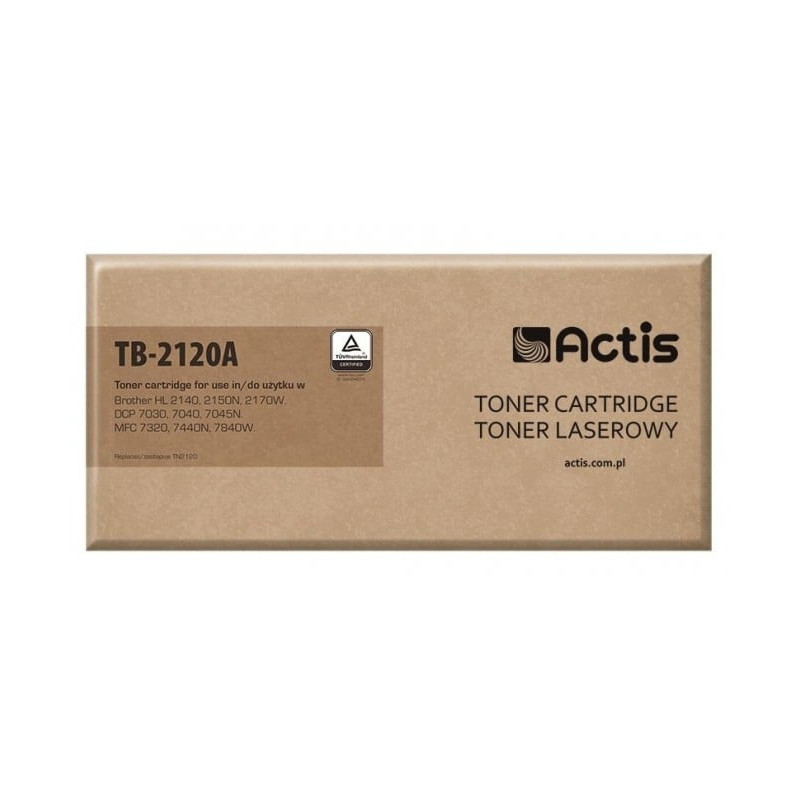 Toner actis per brother 2600pagine nero [tb-2120a]