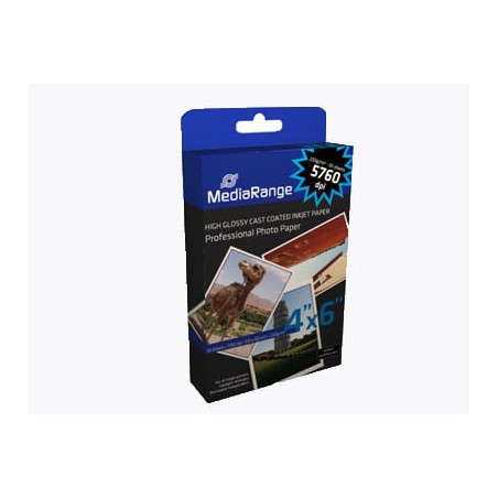 Carta fotografica mediarange 50 fogli 10x15cm 220gr [mrink104]
