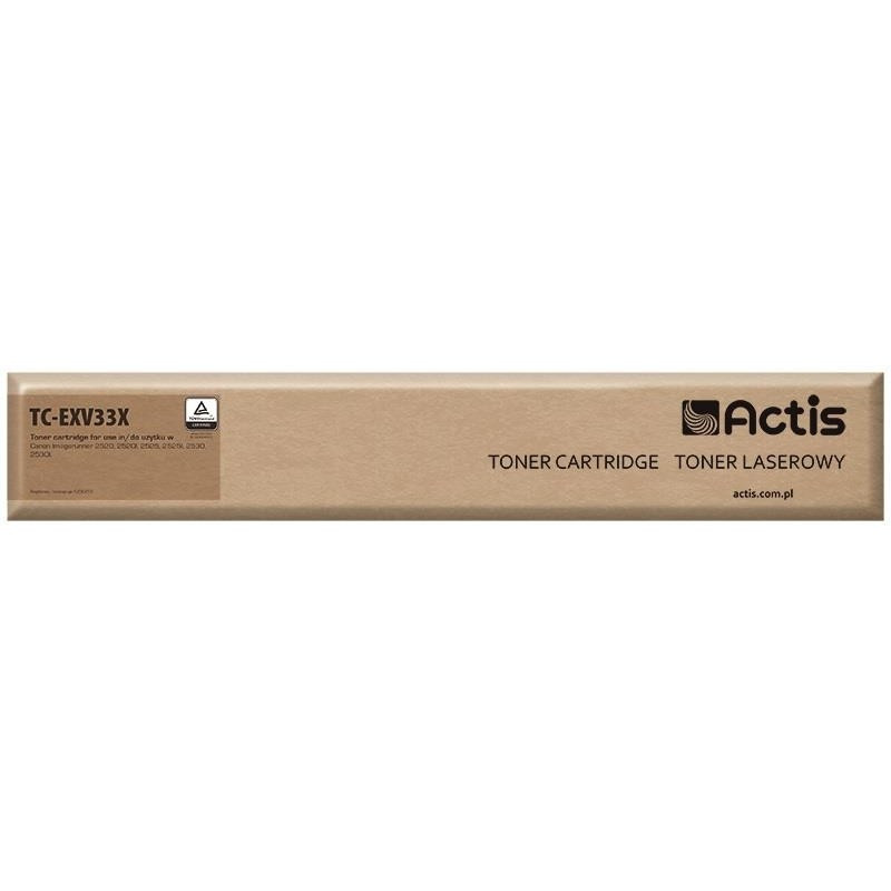 Toner actis per canon c-exv33 14600pagine nero [tc-exv33x]