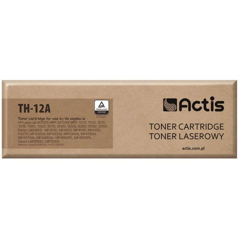 Toner actis th-12a per hp q2612a lj 1010/1020 standard 2 000