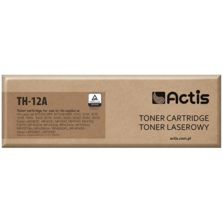 Toner actis th-12a per hp q2612a lj 1010/1020 standard 2 000
