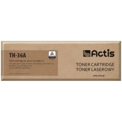 Toner actis per hp 36a canon crg-713 cb436a standard 2 000 pagine